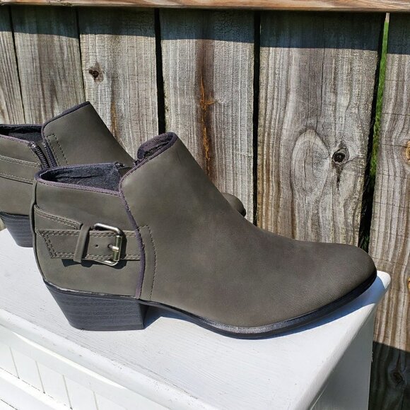 ESPRIT GREY ANKLE BOOT SIZE 6. - Picture 8 of 8